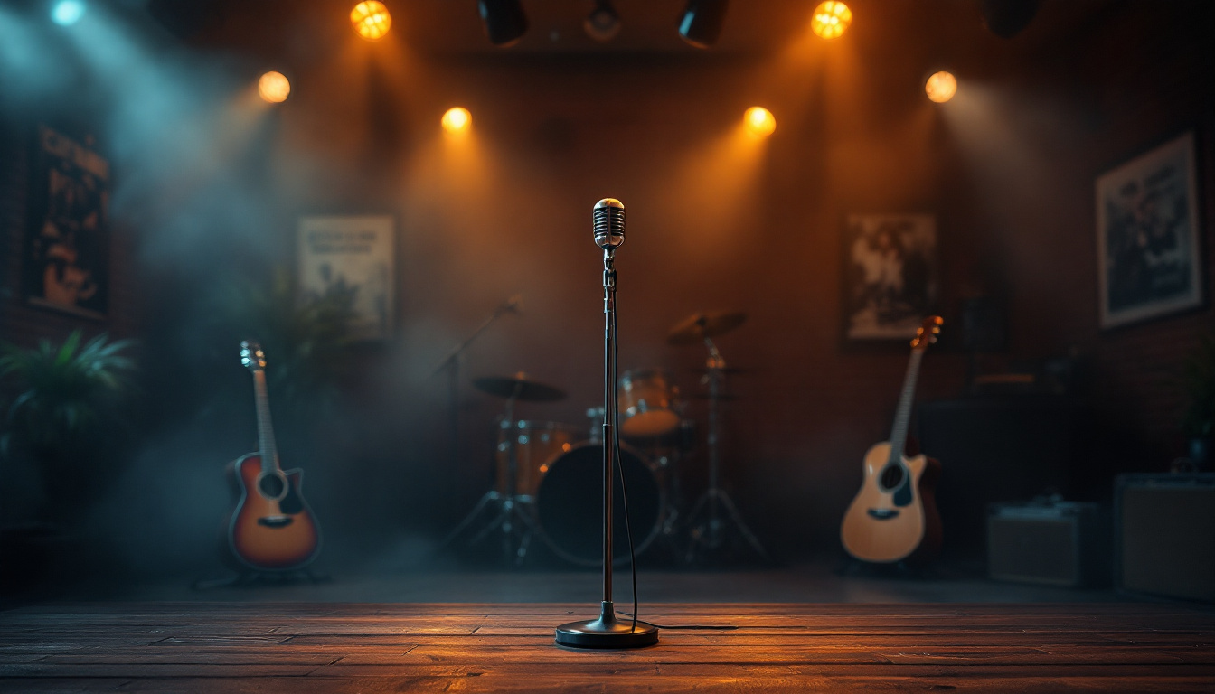 Bühne für Livemusik Köln heute Abend in einem stimmungsvollen Kölner Club
